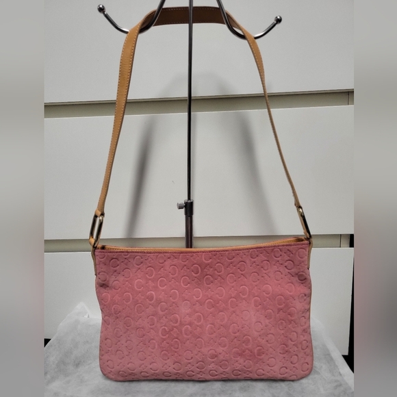 Celine Handbags - Celine Suede Shoulder Bag